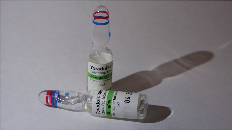 Ketorolac is usually administered via intramuscular and intravenous routes, which can be useful in prehospital care