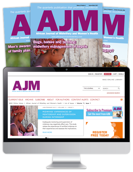 Picture of African Journal of Midwifery and Women's Health Print, Website & CPD