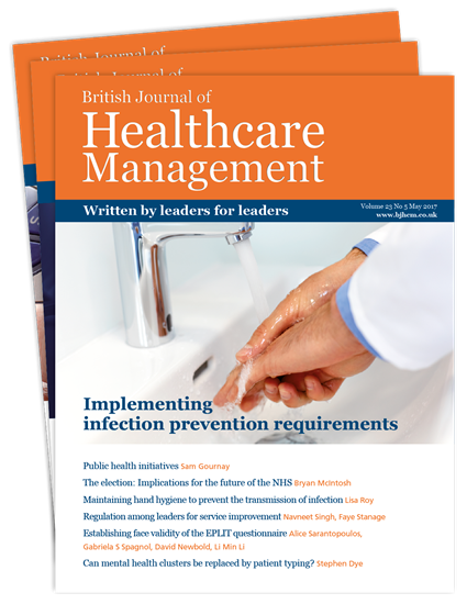 Picture of British Journal of Healthcare Management Print