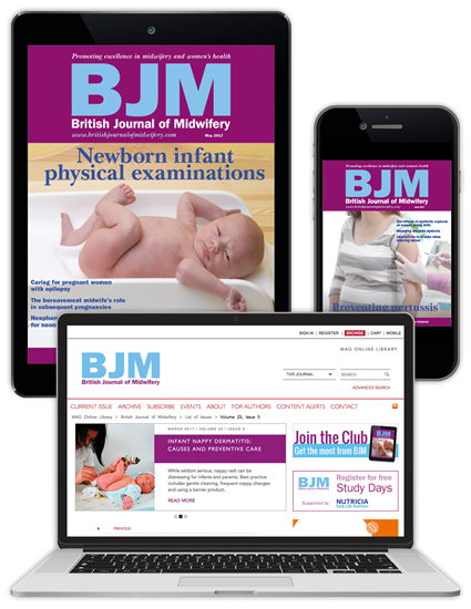 Picture of British Journal of Midwifery Digital Club