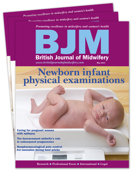 Picture of British Journal of Midwifery Print & CPD