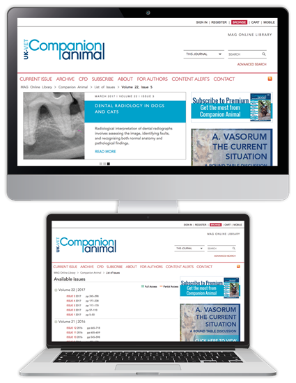 Picture of Companion Animal Website & CPD