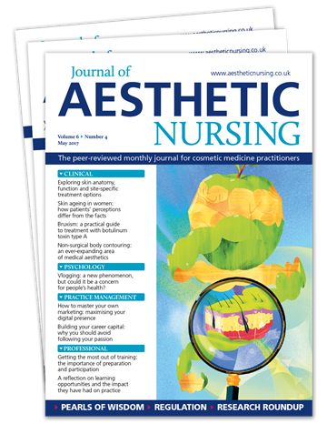 Picture of Journal of Aesthetic Nursing Print & CPD