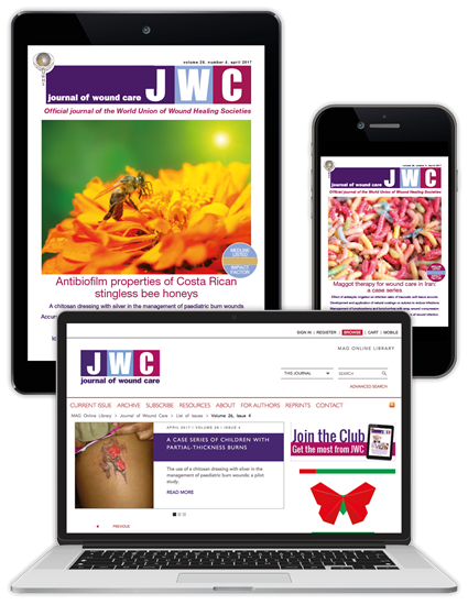 Picture of Journal of Wound Care Digital Club