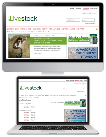 Picture of Livestock Website