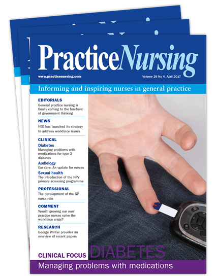 Picture of Practice Nursing Print £3 for 3 issues