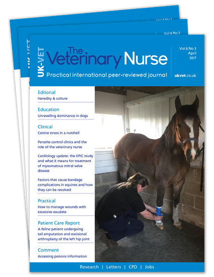 Picture of The Veterinary Nurse Print £3 for 3 issues
