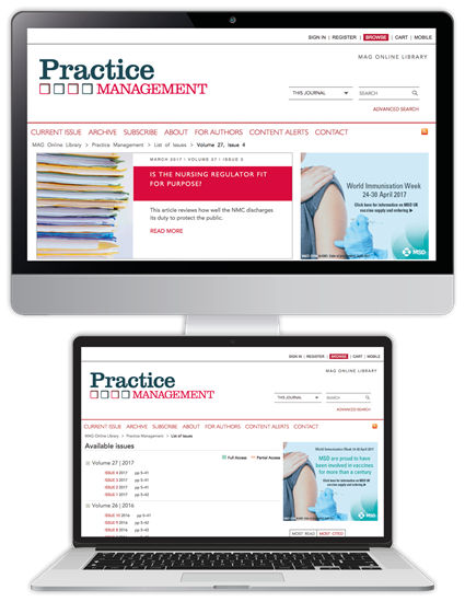 Picture of Practice Management Website £1 for 1 month