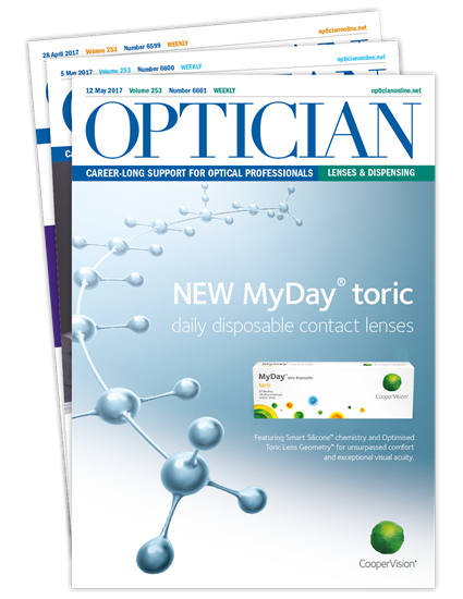 Picture of Optician Print & CPD £12 for 12 issues