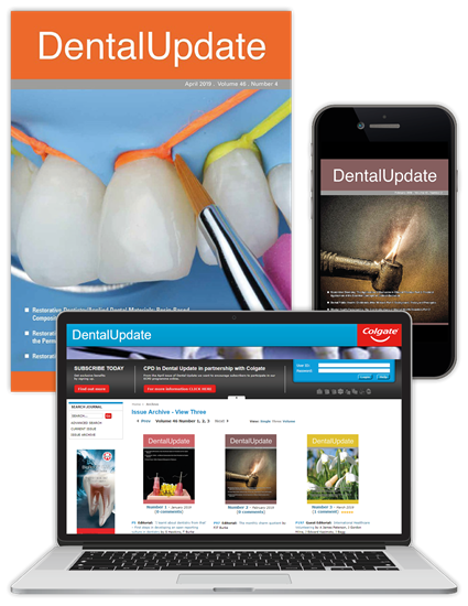 Picture of Dental Update Print, Website & App TDU003