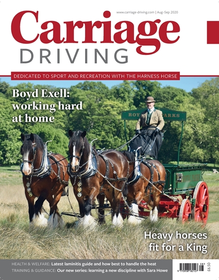 Picture of Carriage Driving August/September 2020 issue