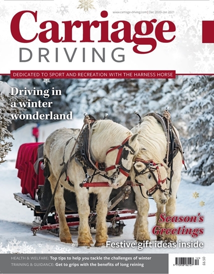 Picture of Carriage Driving December/January 2021 issue