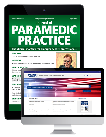 Picture of JPP Digital & Website and International Paramedic Practice Website