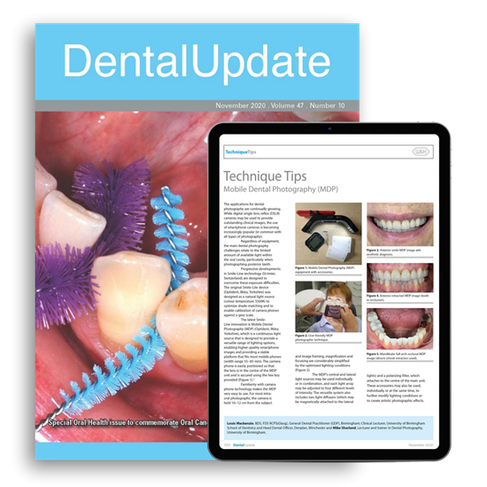 Picture of Dental Update Print & Website