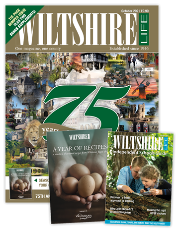 Picture of Wiltshire Life October 2021 75th Anniversary issue