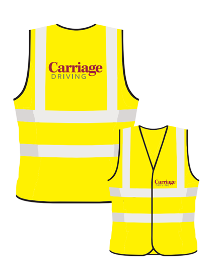 Carriage Driving High Visibility Vest 