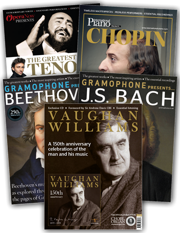 JS Bach, Beethoven, Chopin, The Greatest Tenors & Vaughan Williams