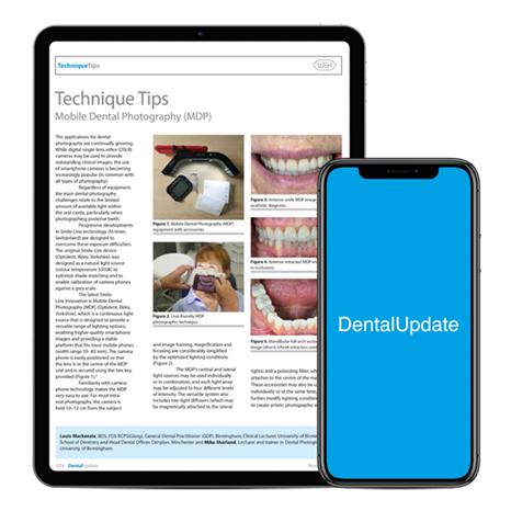 Picture of Dental Update Website & App BAPD