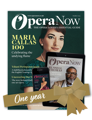 Picture of Opera Now Christmas Offer