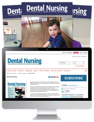 Picture of Dental Nursing Print, Website & CPD Winter Deal